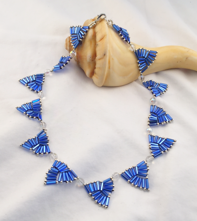 Sapphire Pennant Necklace