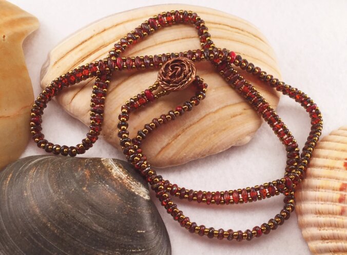 Crimson Wrap Bracelet