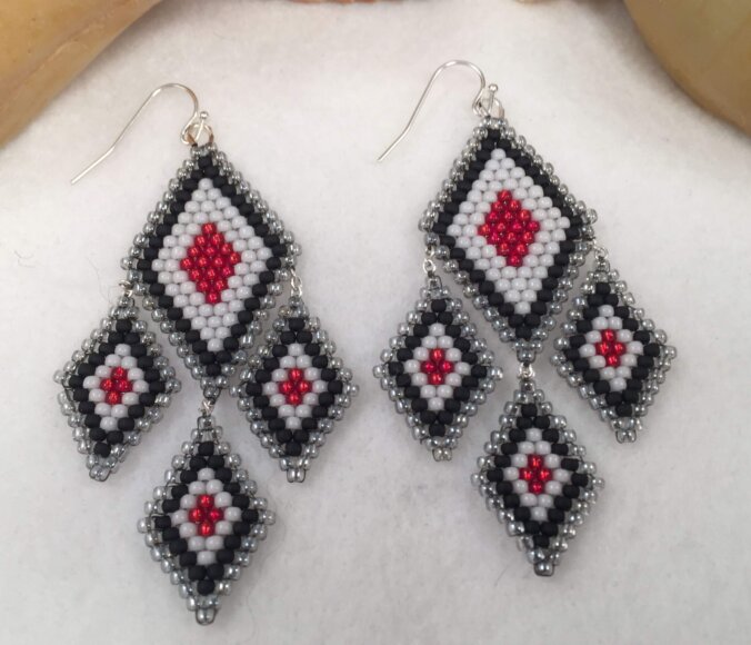 Queen of Diamonds Earrings