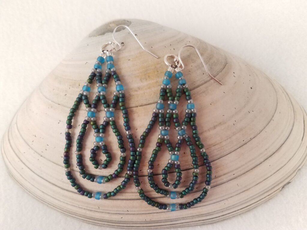 Free-Flow Festival Earrings - Mermaid