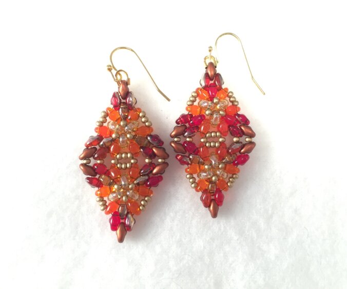 Firestar Earrings