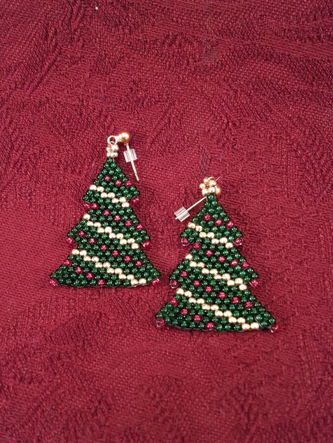 Christmas Tree Earrings