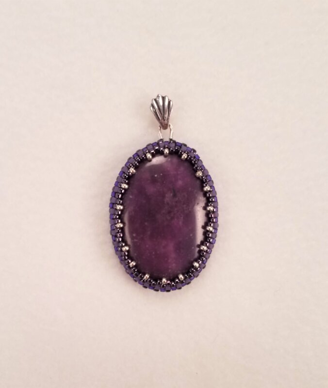 Pendant (Purple Agate)