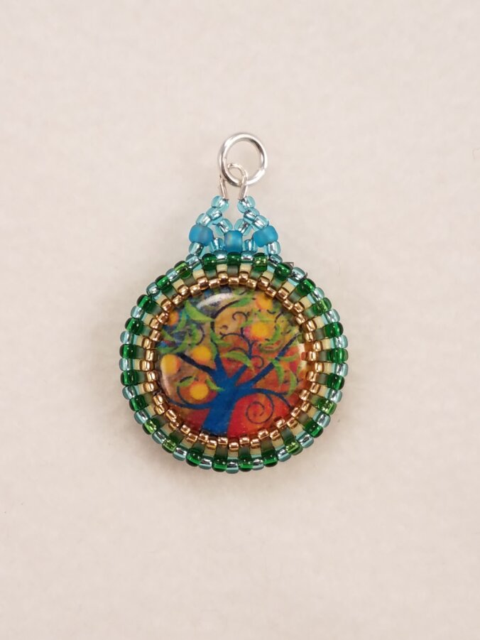 Tree of Life Pendant (Green)