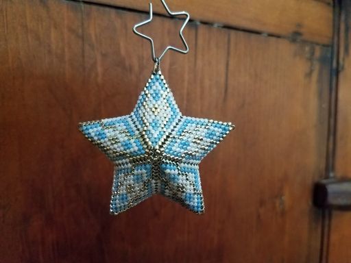 Argyle Star (Blue)