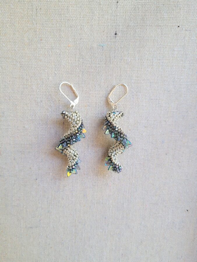 Arctic Sea Serpent Earrings