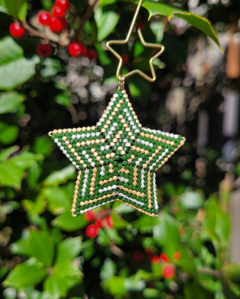 "Star in a Star" Star (green)