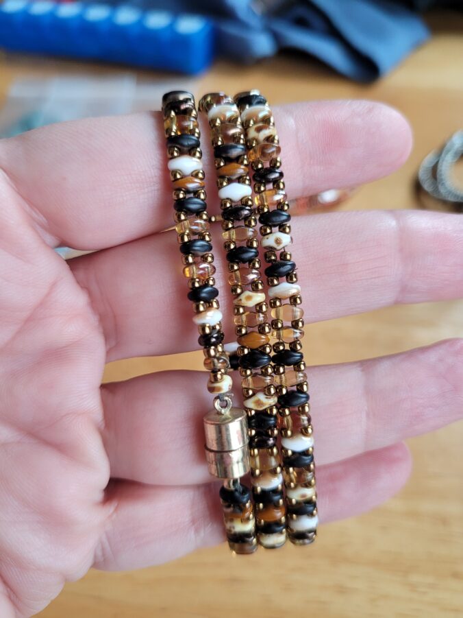 Calico Wrap Bracelet