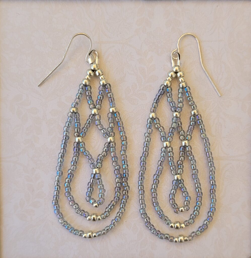 Free-Flow Festival Earrings - Quicksilver